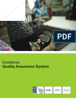 Consulting Guideline - Quality Assurance