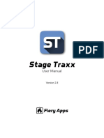 StageTraxx Manual