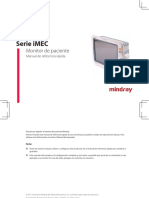 MONITOR GuiaRapida iMEC ES - V1.0 Mindray