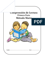 Cuadernillo de Lectura 1° Básico Parte I MM SIP 2018