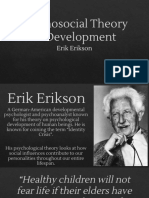 Psychosocial Theory of Development