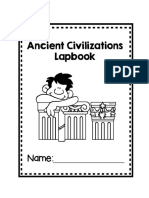 Ancient Civilization Lapbook