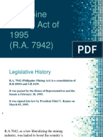 Mining Laws (R.A. 7942 & 7076)