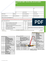 Boom Placer Checklist