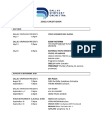 Dallas Symphony Orchestra 20 - 21 Season Chron - FINAL
