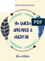 Yo Quiero Aprender A Meditar 00 PDF