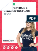 Aula 1 - Diferença Entre Tipos Textuais e Gêneros Textuais - Profa. Pamba