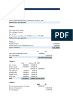 Cash and Cash Equivalents Module Answer Key