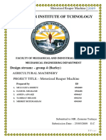 BAHIRDAR INSTITUTE OF TCHNOLOGY Design S PDF