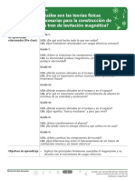 GUÍA DBA 5 Cuáles Son Las Teorías Físicas Necesarias para La Construcción de Un Tren de Levitación Magnética