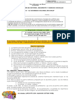 Guía DE APLICACIÓN 8º LA SOCIEDAD COLONIAL EN CHILE