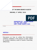 CBS BANK Audit 01 04 2016