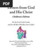 Letters From God and His Christ - Childrens Edition