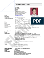 Curriculum Vitae: Name: Pilli Anand