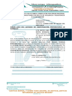 31.-Modelo de Escrito Solicitando Corrección Por Error Material en Nombre Del Investigado en Delito de Violencia y Resistencia A La Autoridad