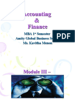 Accounting & Finance