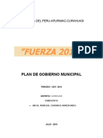 Plan de Gobierno Curahuasi