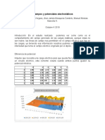 Campos y Potenciales Electrostáticos Tarea 2