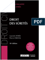 Droit Des Suretes - Livre