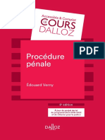 Procedure Penal - Dalloz