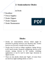 Lecture 2: Semiconductor Diodes