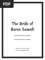 Bride of Baron Samedi