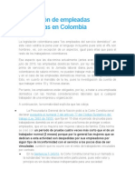 Legislación de Empleadas Domésticas en Colombia