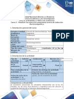 Guía de Actividades y Rúbrica de Evaluación - Tarea 3 - Fundamentos Inducción Electromagnética