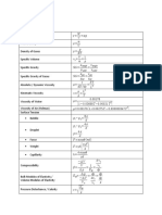 HGE Formulas