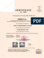 1 Certificat ISO 9001