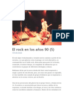 El Rock en Los Años 90 (5) Bis