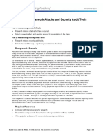 Lab - Researching Network Attacks and Security Audit Tools