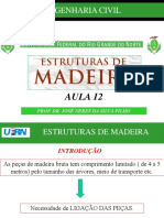 AULA - 12 - Estruturas de Madeira