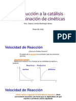 Determinación de Cineticas Catalisis Heterogenea