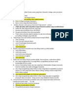 Latihan Soal Analis Humum