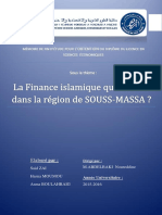 La Finance Islamique Quel Avenire Dans La Région de SOUSS MASSA