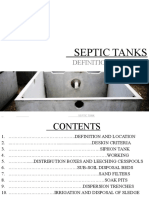 Class - 9 Septic Tanks