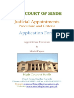 Judicial Appointments (M. Shahid Shafiq)