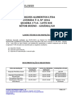 Laudo Técnico Central GLP - MODELO