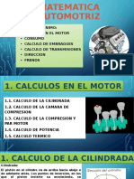 Matematica Automotriz - Calculo en El Motor