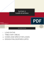 CE 156 Lecture 2 - Loads Actions