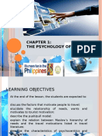 Chapter 1 Psychology of Travel