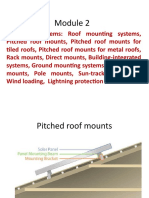 SOLAR PV MODULES Mounting System