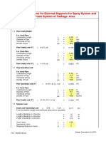 Support Design Calculations