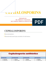 CEPHALOSPORINS