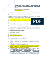 Cuestionario de Preguntas de Derecho Procesal Penal