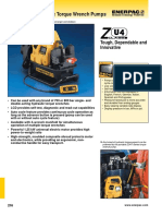 Enerpac - Bomba Hidràulica para Llaves de Torque - Modelo ZU4T PDF