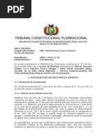 Sentencia Constitucional No. 340-2019-S3 - 24 de Julio PDF