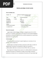 Informe Psicologico