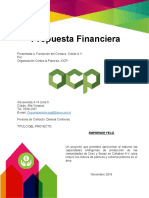 Propuesta Financiera